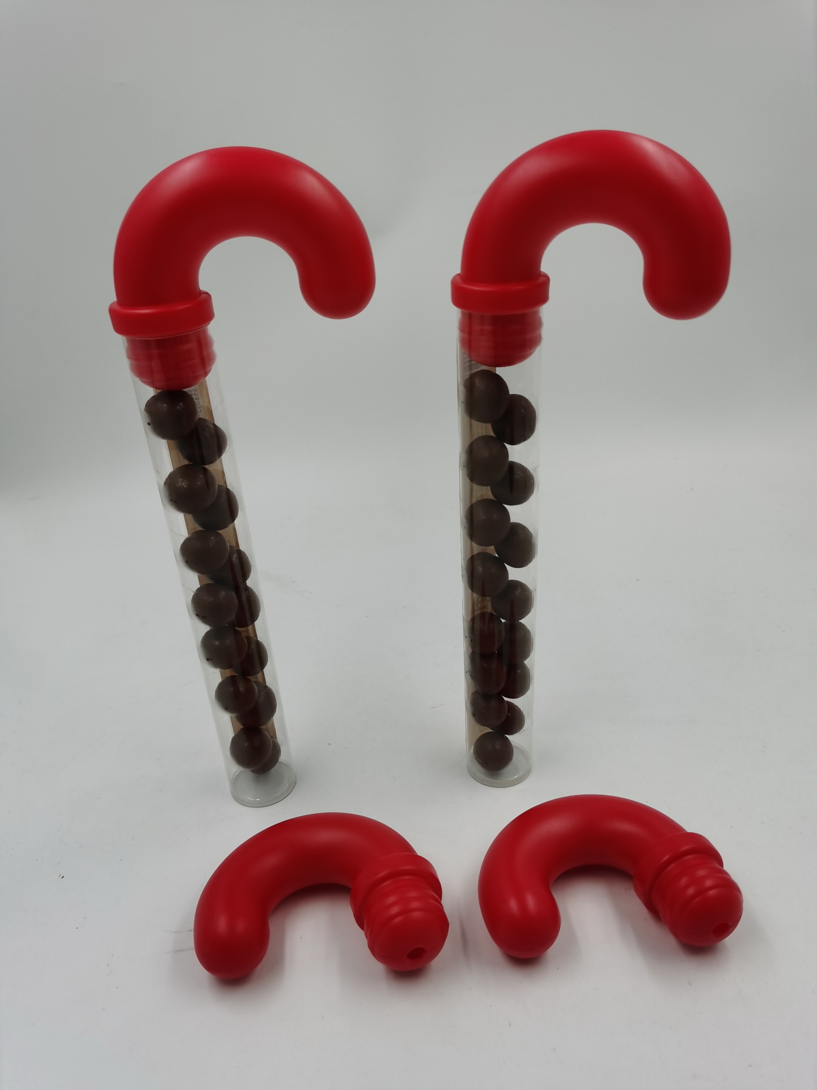 clear plastic candy cane tubes,candy cane tube,clear cane tubes